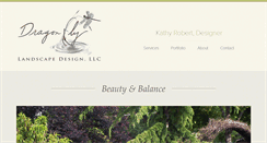 Desktop Screenshot of dragonflylandscapedesign.com